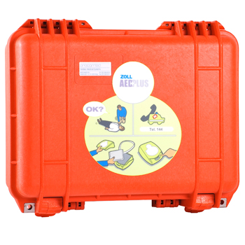 Einzelkoffer orange zu Defibrillator Zoll AED Plus + Zoll AED 3