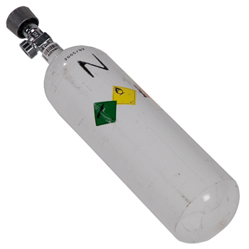 Sauerstoff-Flasche 2 l / 200 bar Medizinalsauerstoff