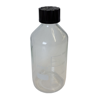PYREX Laborflasche mit Gewinde SVL 1 Liter, fr Probenahme
