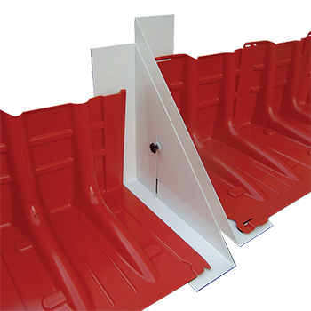 NOAQ Boxwall  Gable / BW102 Paar (links + rechts) Giebelelement