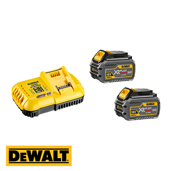 Akku-Basisset DEWALT 18V/54 Li-Ion 6.0 Ah, EPAC18-402