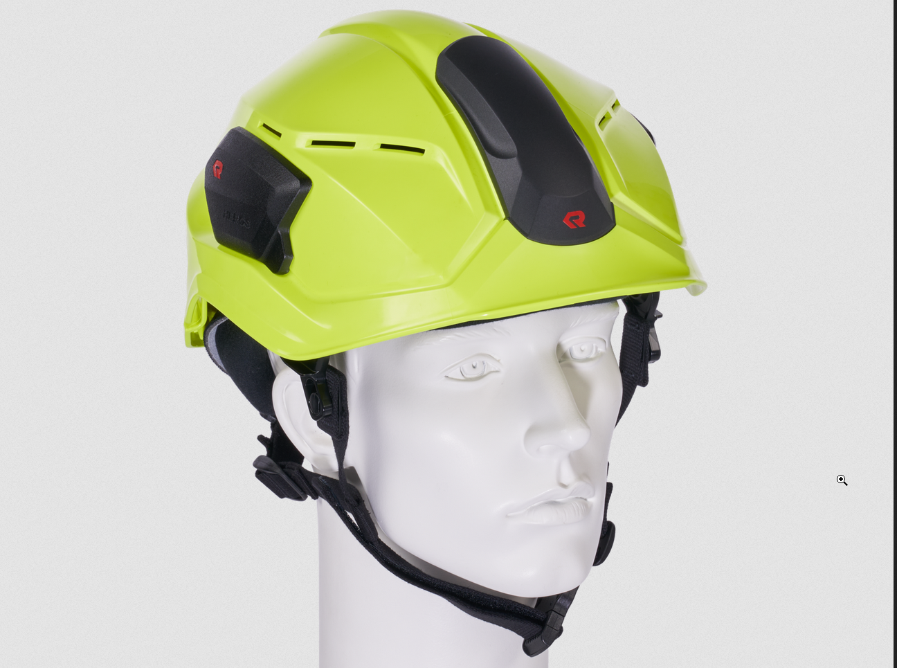 Tagesleuchtgelb RAL 1026 mit Ventilationsffnungen, ohne Zubehr