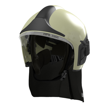 Helm Drger HPS 7000, nachleuchtend Schild schwarz, Grsse L