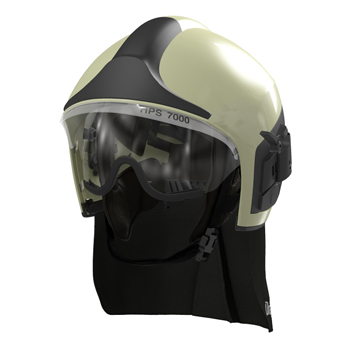 Helm Drger HPS 7000, nachleuchtend Schild schwarz, Grsse L