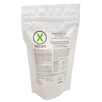 x-clean, Desinfektionstcher Nachfllbeutel