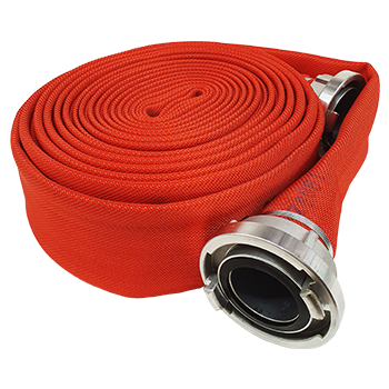 Schlauch innengummiert D=75, L=20 m, rot