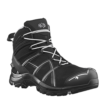 HAIX Black Eagle Safety 40.1 mid schwarz-silber / UK 3.0 / EU 35