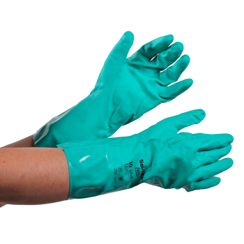 Handschuhe fr Vollschutzanzge Grsse 10, langer Schaft