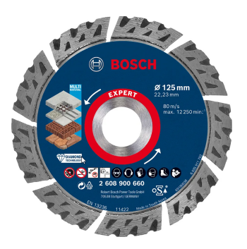 125 x 22.23 x 2.2mm Bosch Expert