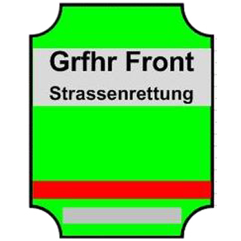 Weste Strassenrettung Ortsfeuerwehr Grfhr Front/Strassenrettung