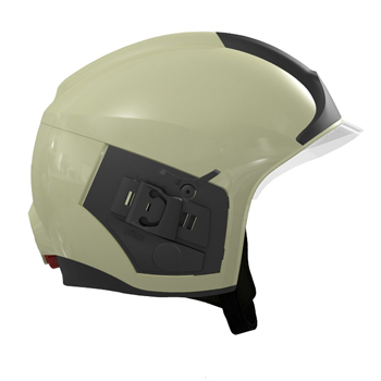 Helm Drger HPS 7000, nachleuchtend Schild schwarz, Grsse M
